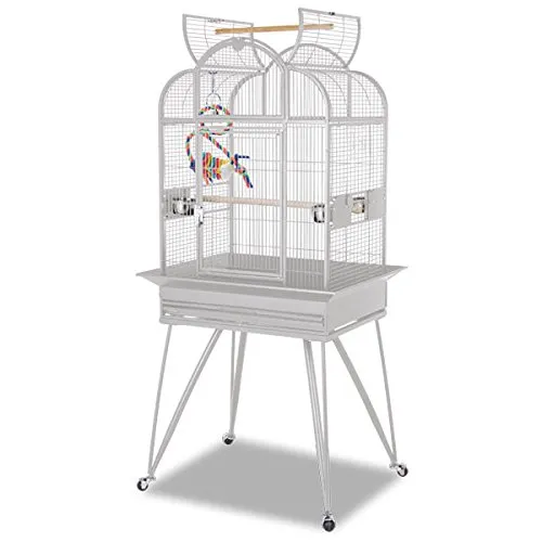 montana-cages-brazil-sittichk-fig-voliere-platinum-mit-freisitz image 1