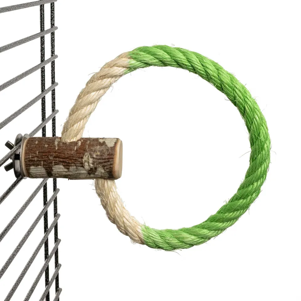 rico-s-futterkiste-sittich-sisal-kletterring-vogelspielring-20-cm image 1