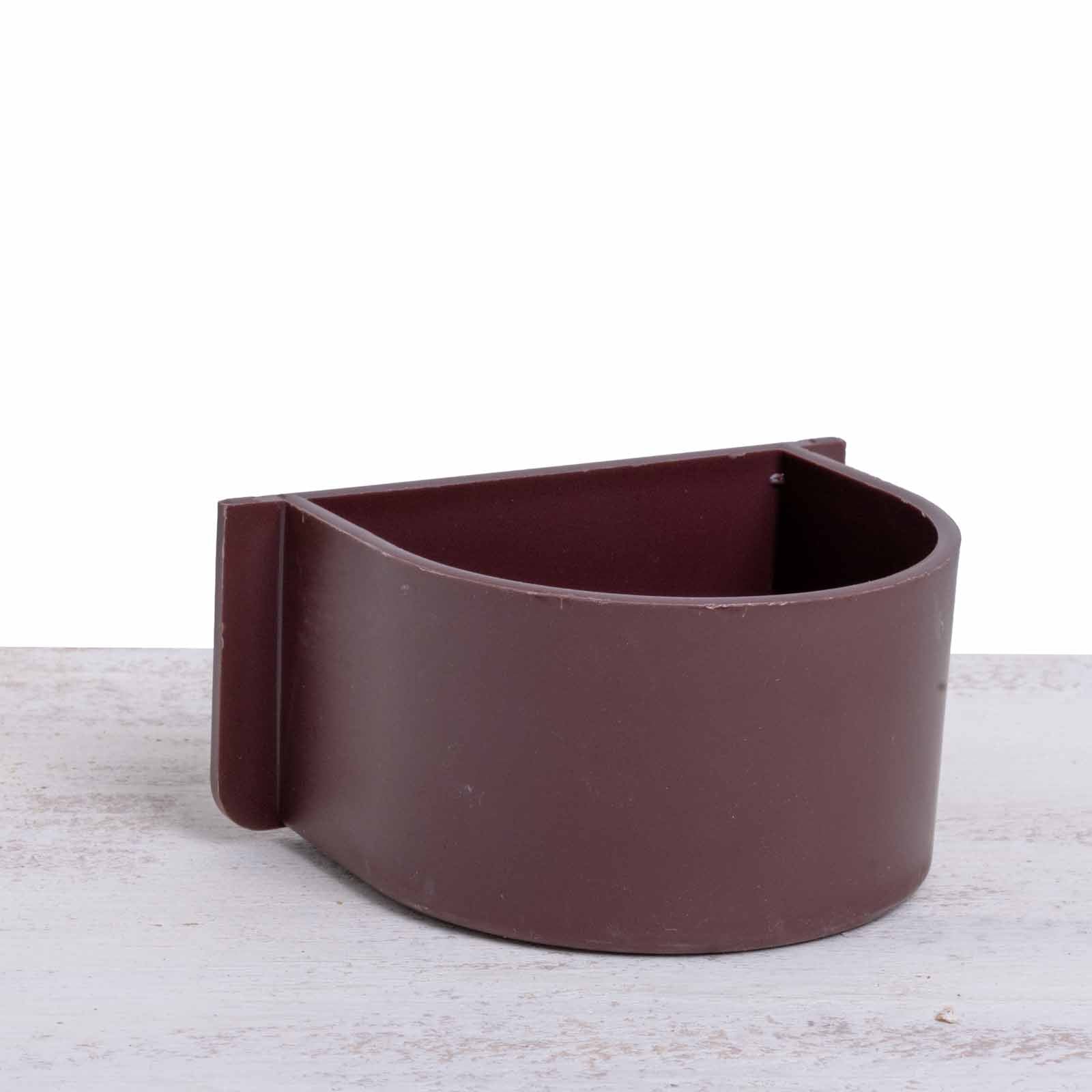 rico-s-futterkiste-volierenzubeh-r-futter-wassernapf-braun-9-cm image 1