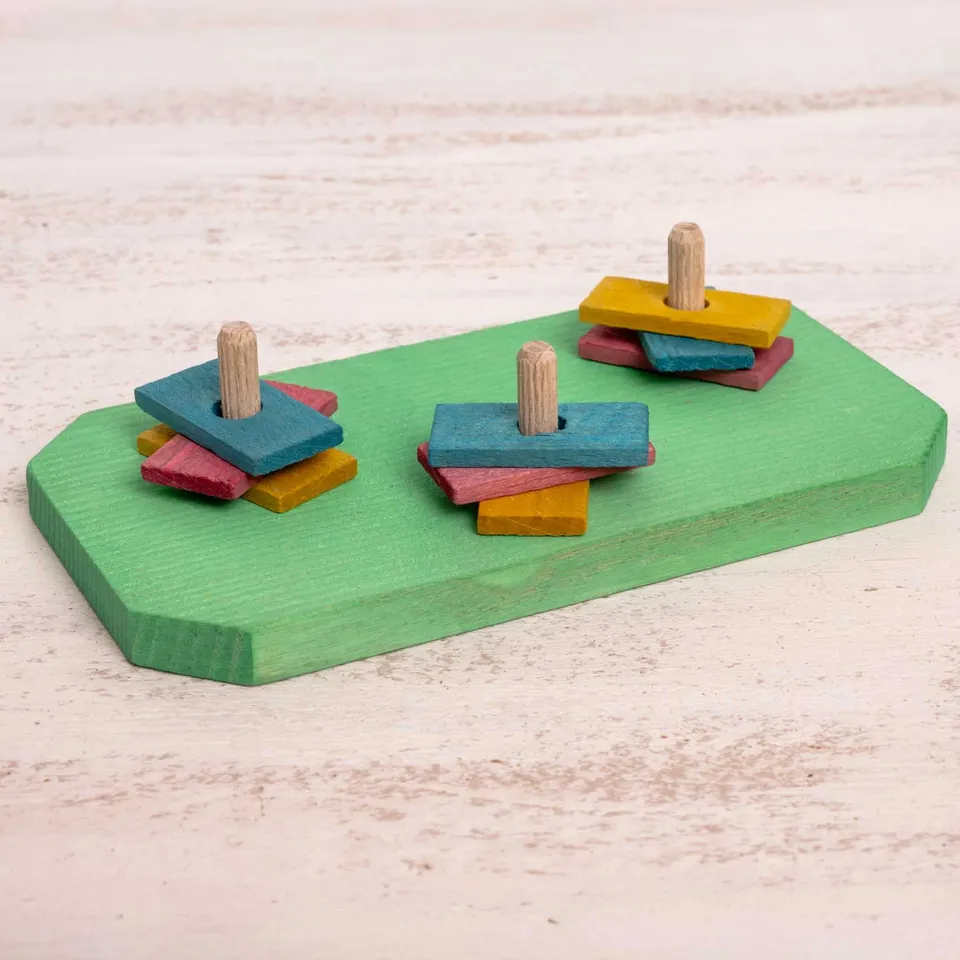 rico-s-futterkiste-stapelbrettchen-intelligenzspielzeug-9-pl-ttchen image 1