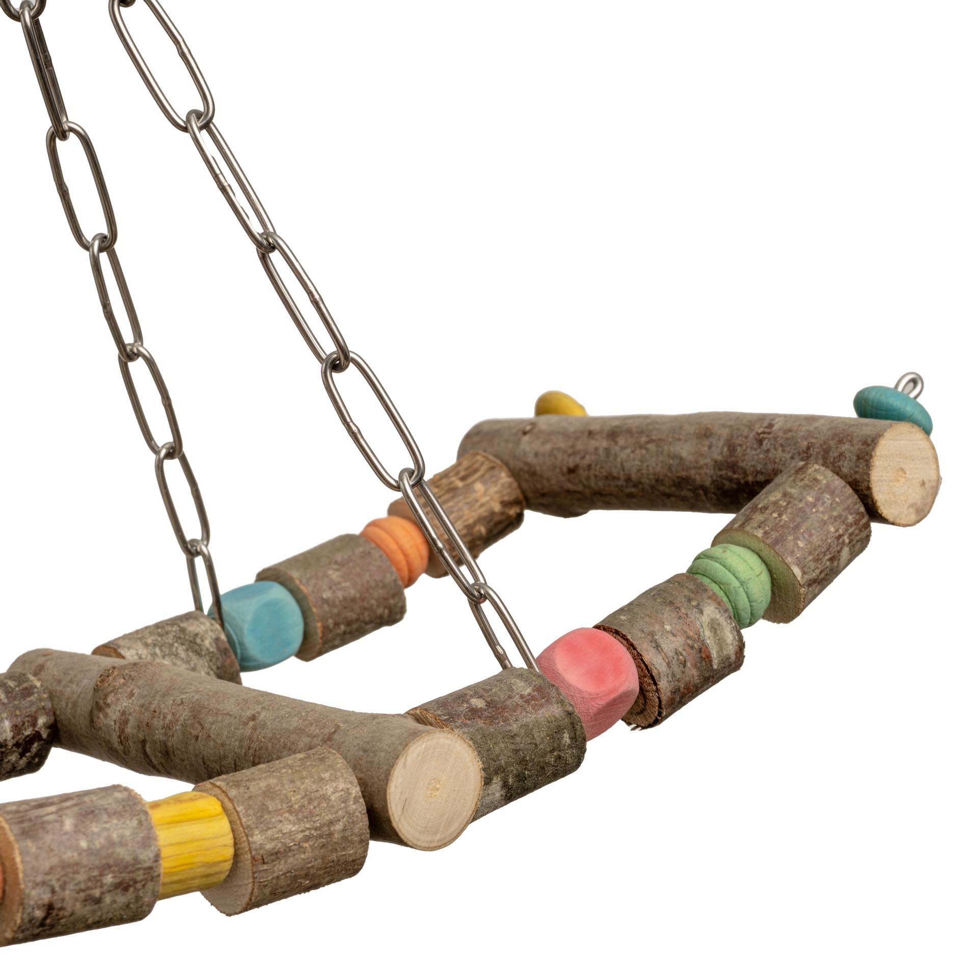 rico-s-futterkiste-sittichschaukel-wippe-holz-mit-4-sitzstangen image 3