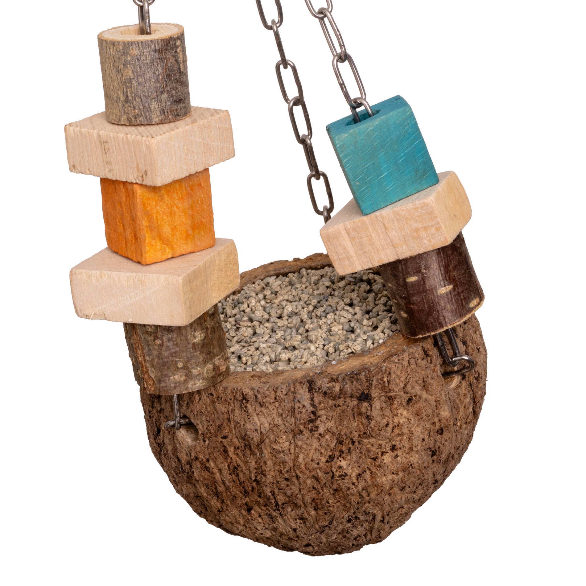 rico-s-futterkiste-paranuss-mineral-papageienspielzeug-25-cm image 2