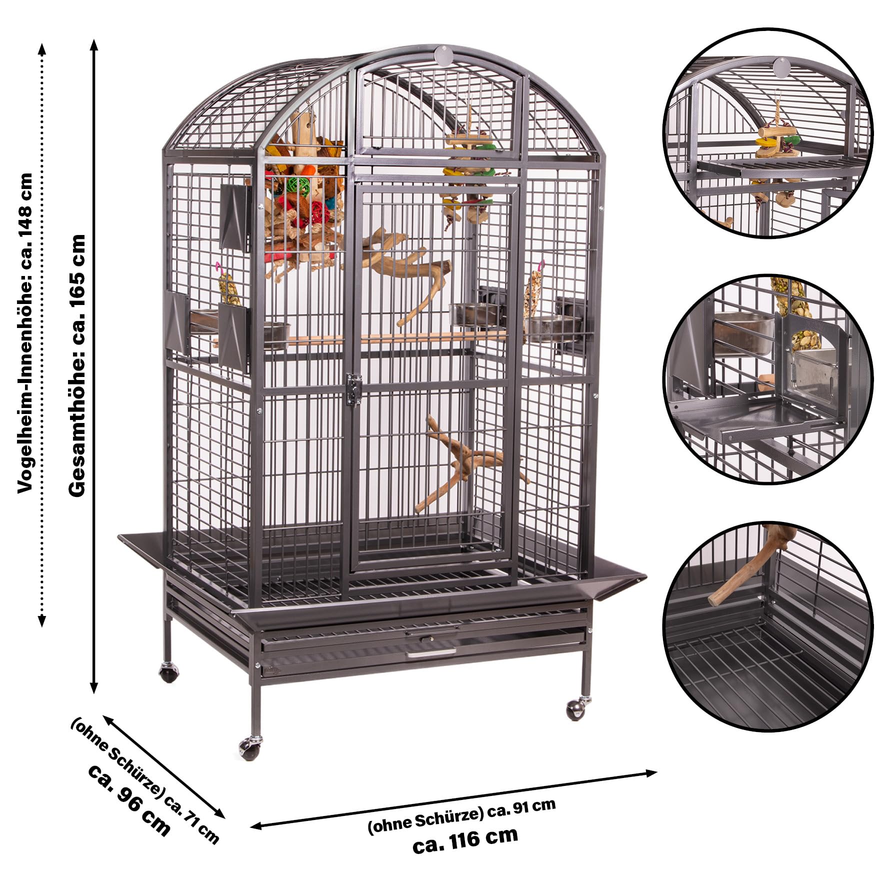 montana-cages-hacienda-dome-papageienk-fig-antik-91x71x165-cm image 2