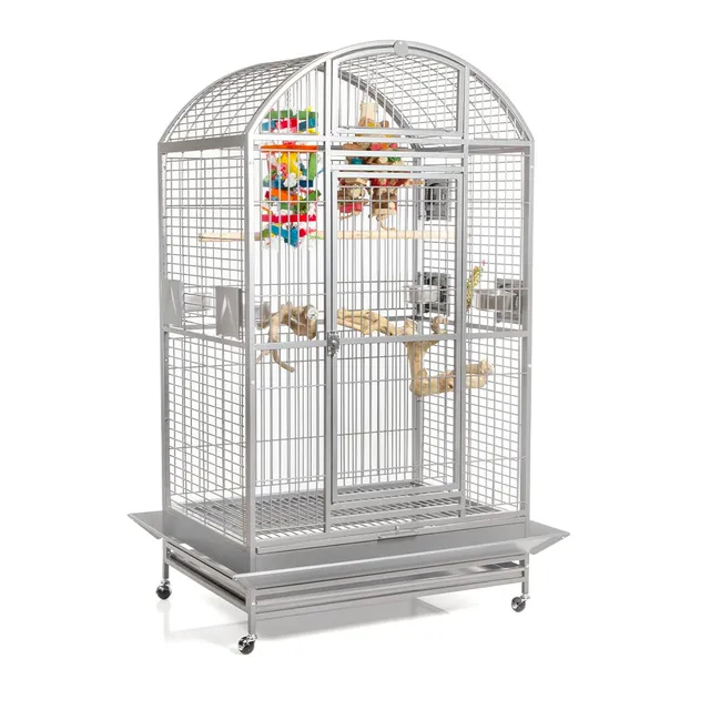montana-cages-castell-nova-dome-papageienk-fig-platinum image 1