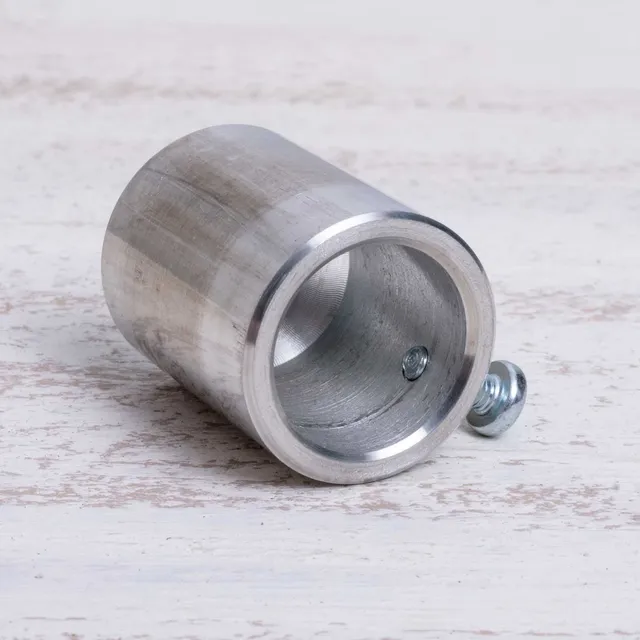 nobby-asthalterung-aluminium-medium-naturholz-sitzstange image 1