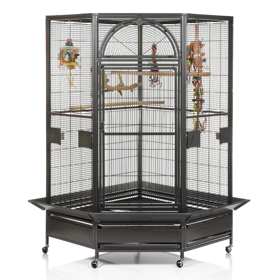 montana-cages-denver-ii-eckvoliere-antik-xxl-120-cm image 1