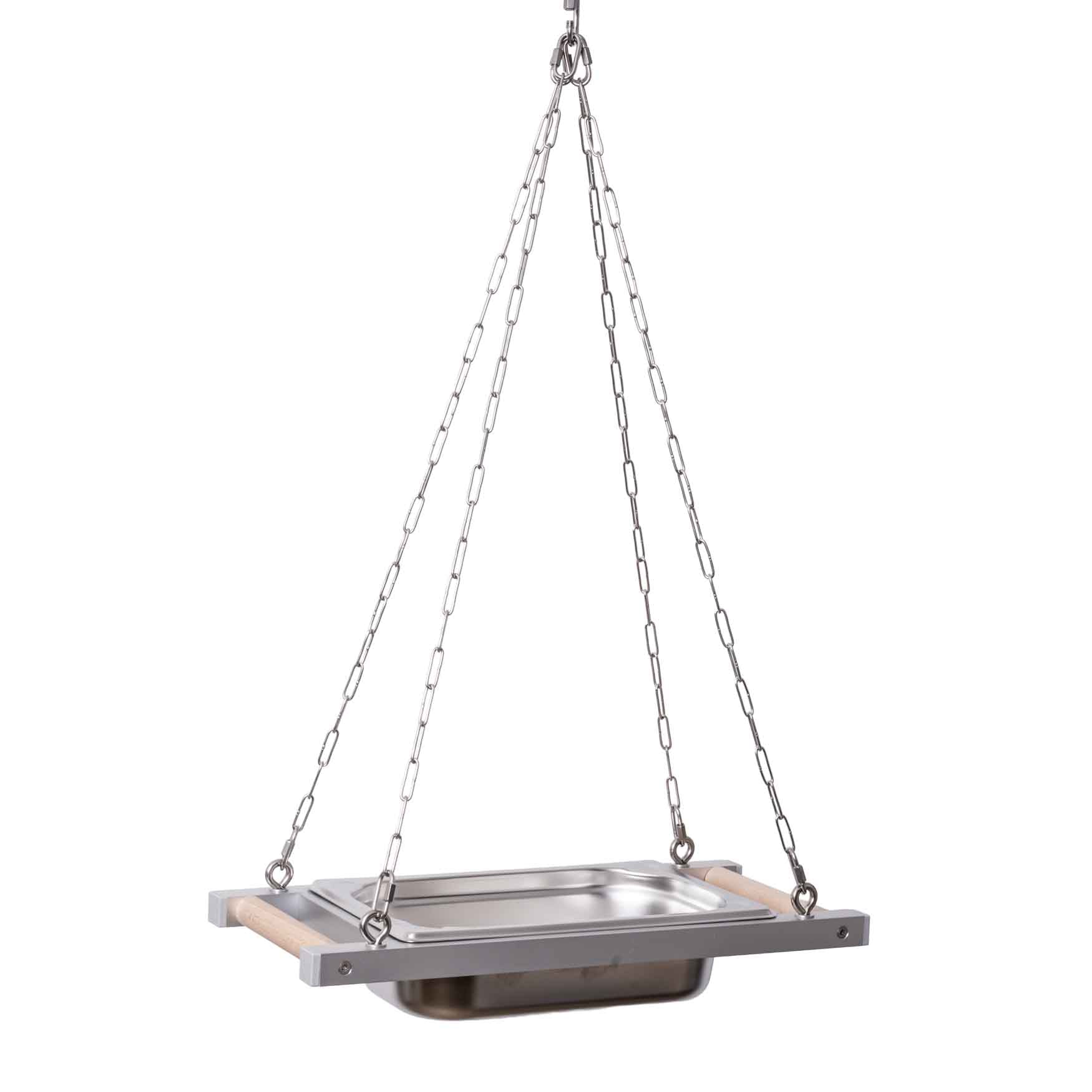 rico-s-futterkiste-edelstahlwanne-klein-volierenzubeh-r-39x18-cm image 4