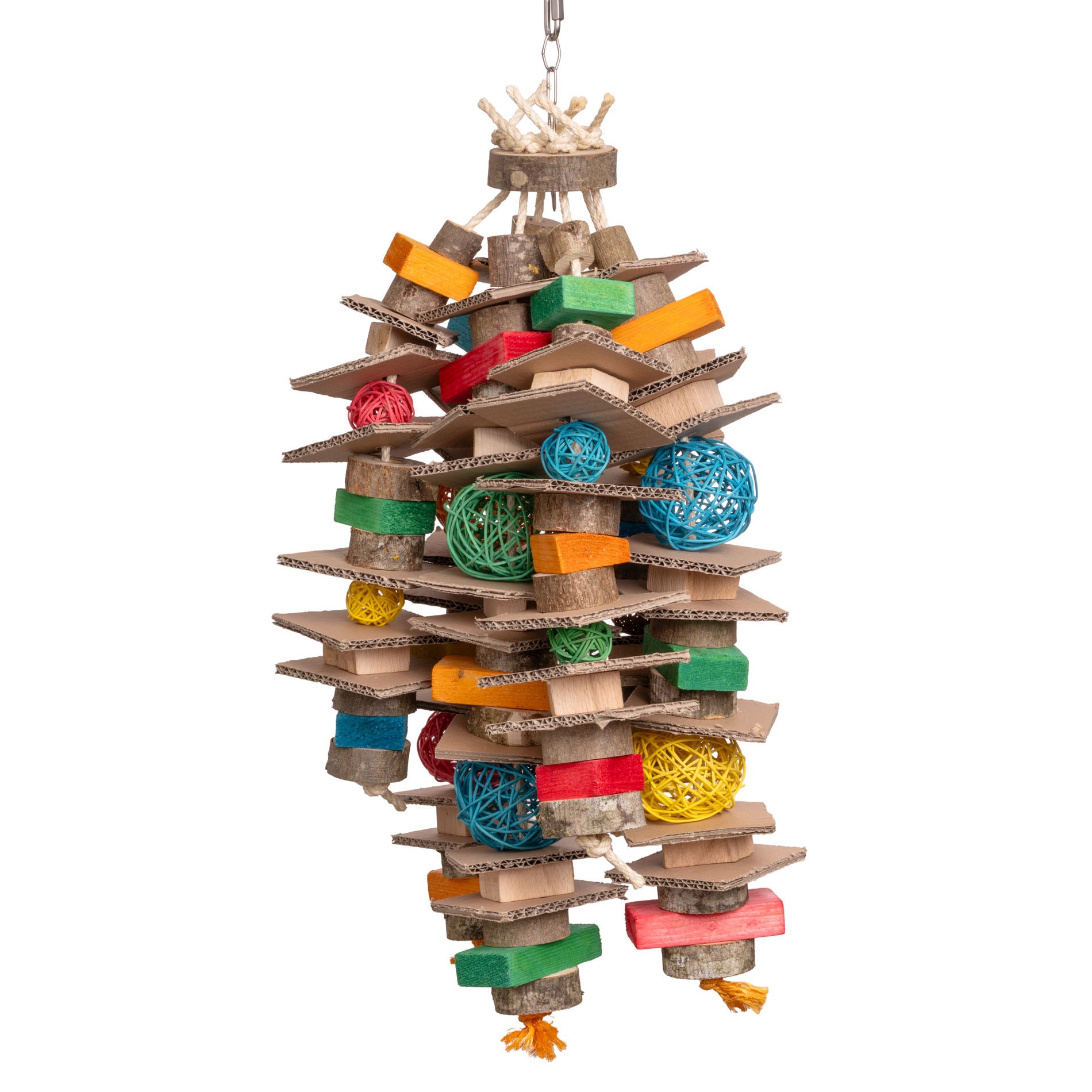 rico-s-futterkiste-jumbo-pappe-xxl-papageienspielzeug-70-cm image 2