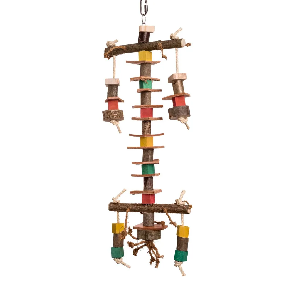 rico-s-futterkiste-knabberspiel-papageienspielzeug-sisal-60cm image 1
