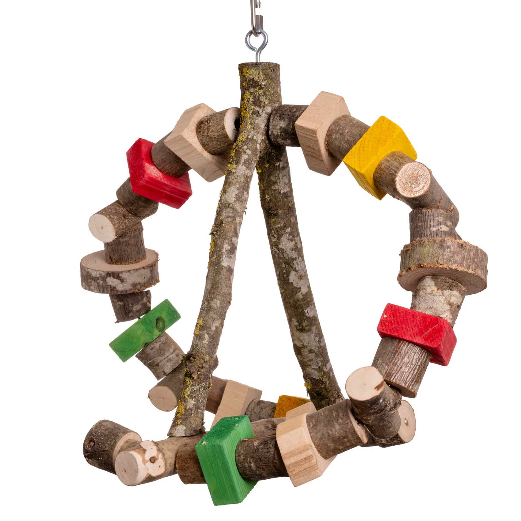 rico-s-futterkiste-papageien-schaukel-welle-vogelschaukel-54-cm image 2