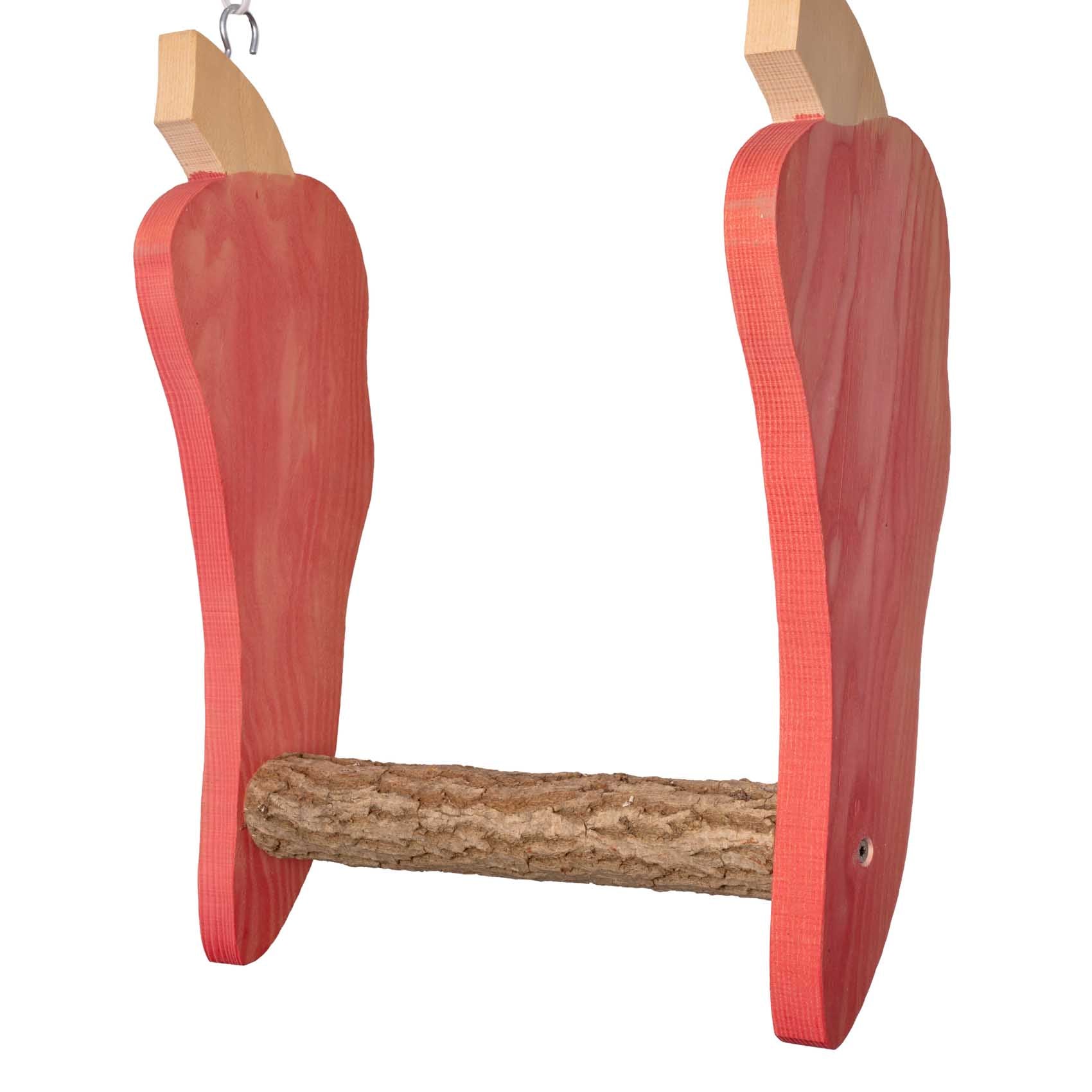 chili-schaukel-papageienspielzeug-hartholz-40-cm-f-r-amazonen image 2