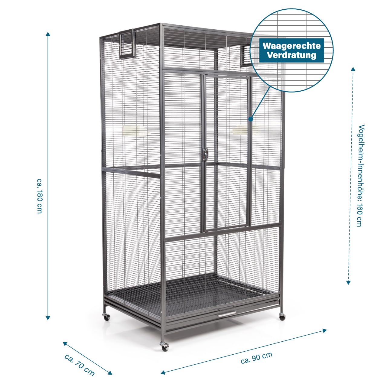 montana-cages-new-sydney-i-voliere-vogelk-fig-90x70x180-cm-antik image 2