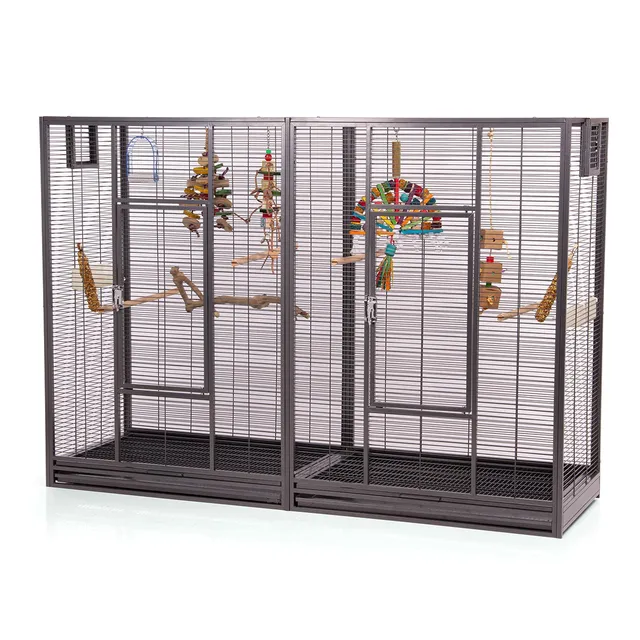 montana-cages-new-melbourne-ii-vogelvoliere-antik-160-cm-breit image 1