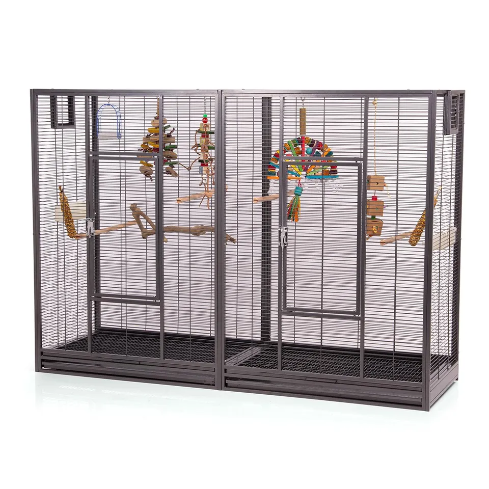 montana-cages-new-melbourne-ii-vogelvoliere-antik-160-cm-breit image 1