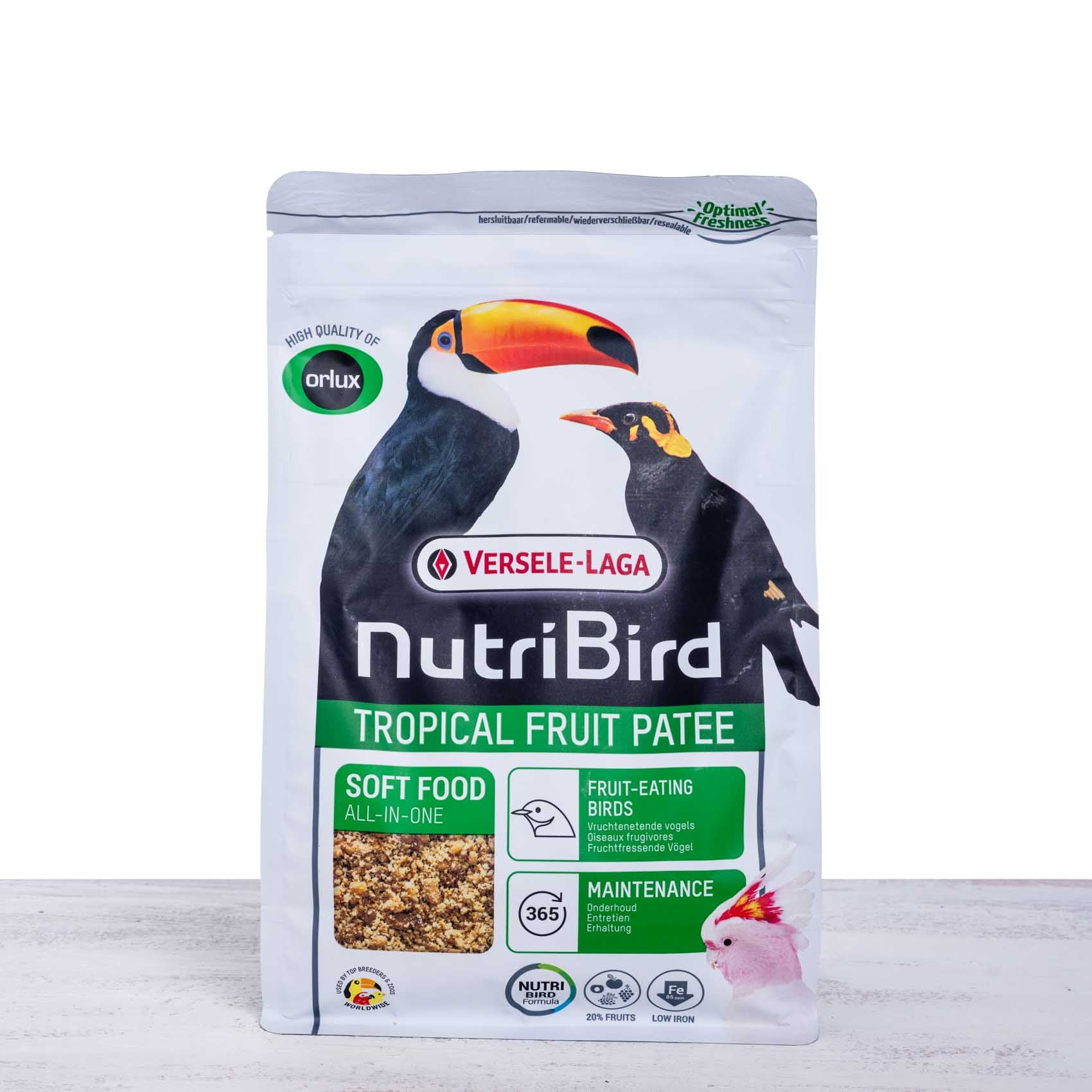 rico-s-futterkiste-futtermittel-nutri-bird-tropical-fruit-patee-1-kg image 1