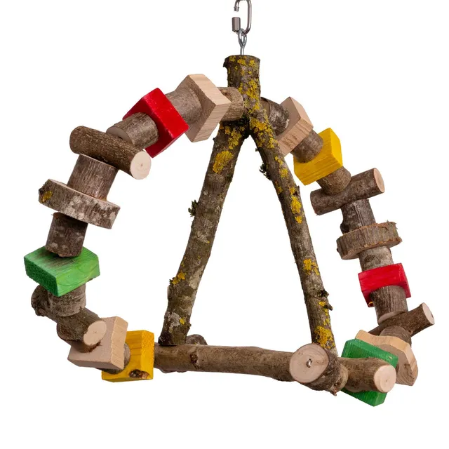 rico-s-futterkiste-papageien-schaukel-welle-vogelschaukel-54-cm image 1