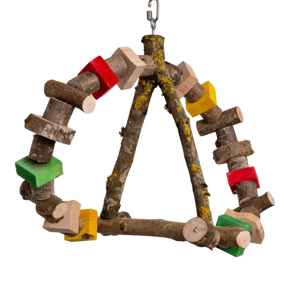 rico-s-futterkiste-papageien-schaukel-welle-vogelschaukel-54-cm image 1