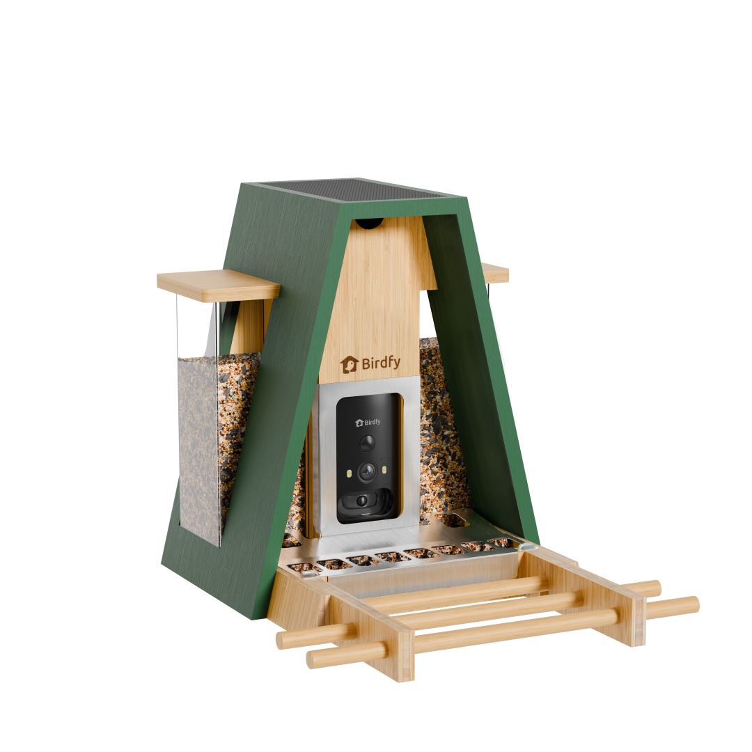 birdfy-feeder-bamboo-a-pro-futterstation-metall-kamera-2k image 1