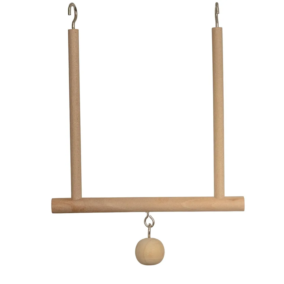 trixie-wellensittich-schaukel-holzschaukel-13x14-cm-vogel image 1