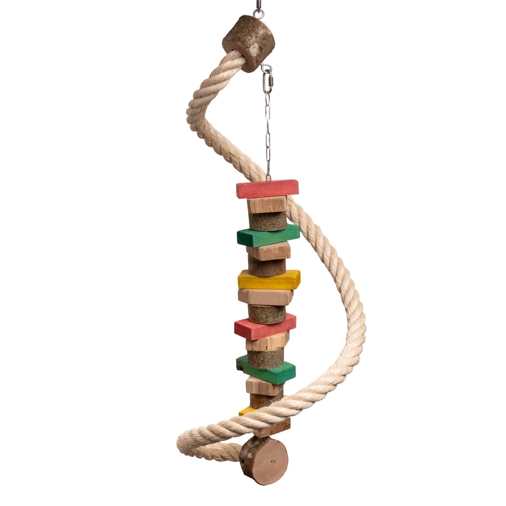 rico-s-futterkiste-sisalspirale-papageienspielzeug-150-cm image 2