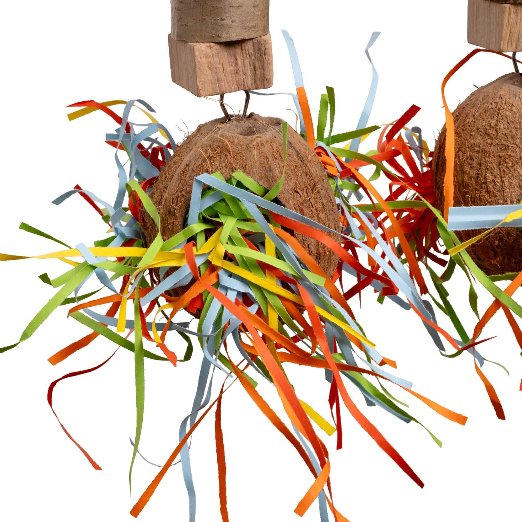 rico-s-futterkiste-riesengebaumel-papageienspielzeug-kokos-70-cm image 3