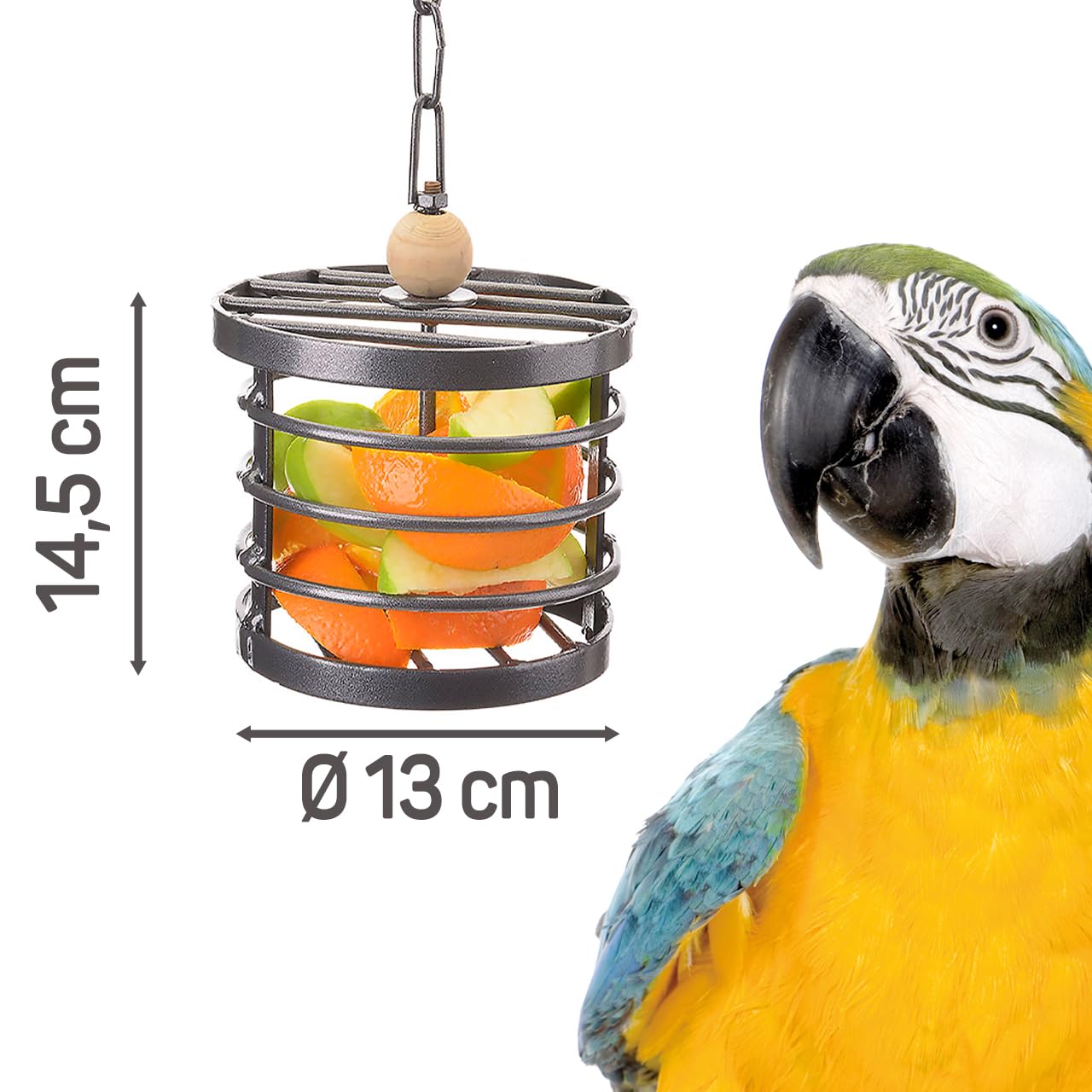 montana-cages-casa-metallk-rbchen-futterkorb-13x13x14-5-cm image 2