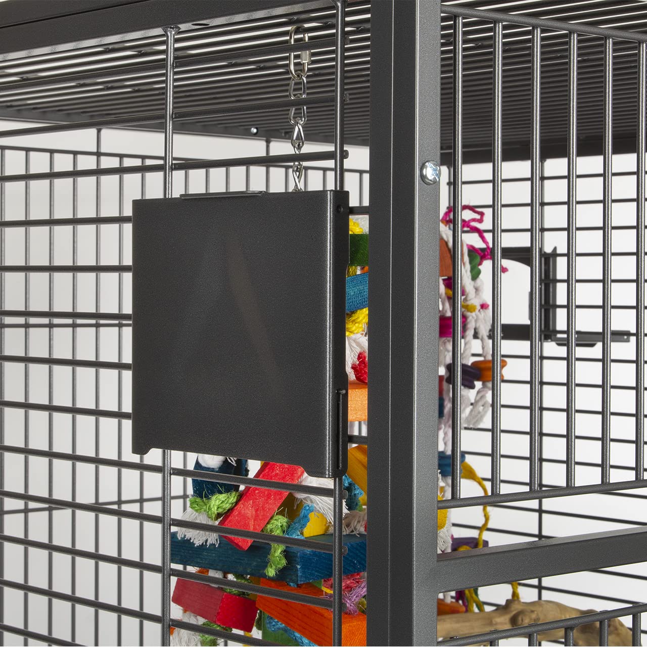 montana-cages-arkansas-ii-papageienvoliere-antik-xxl-mit-trennwand image 6