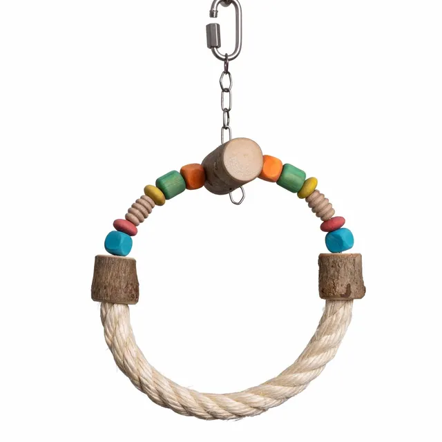 rico-s-futterkiste-schaukelring-wellensittiche-sittichspielzeug-15cm image 1