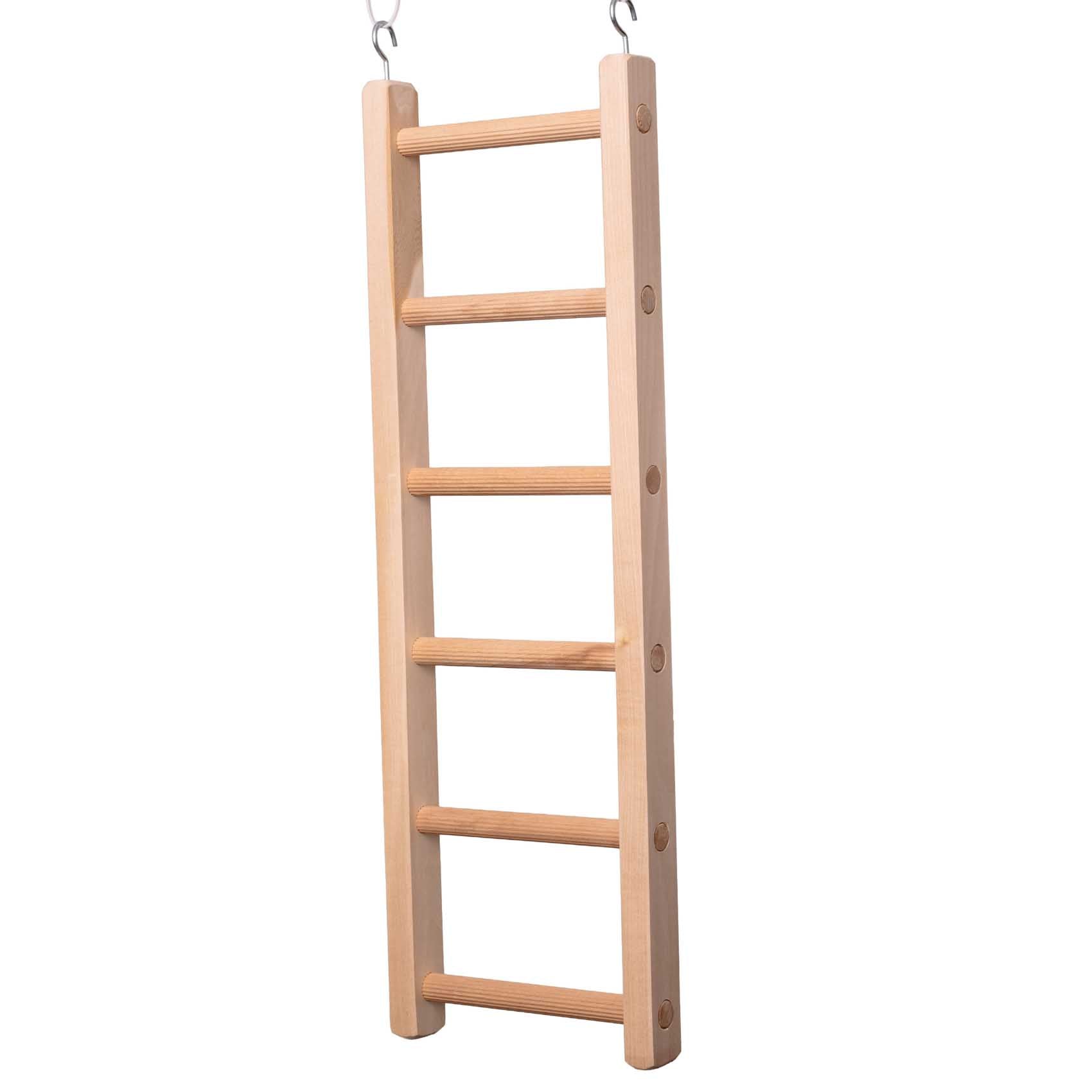 rico-s-futterkiste-sittichleiter-6-sprossen-holz-55-cm image 2