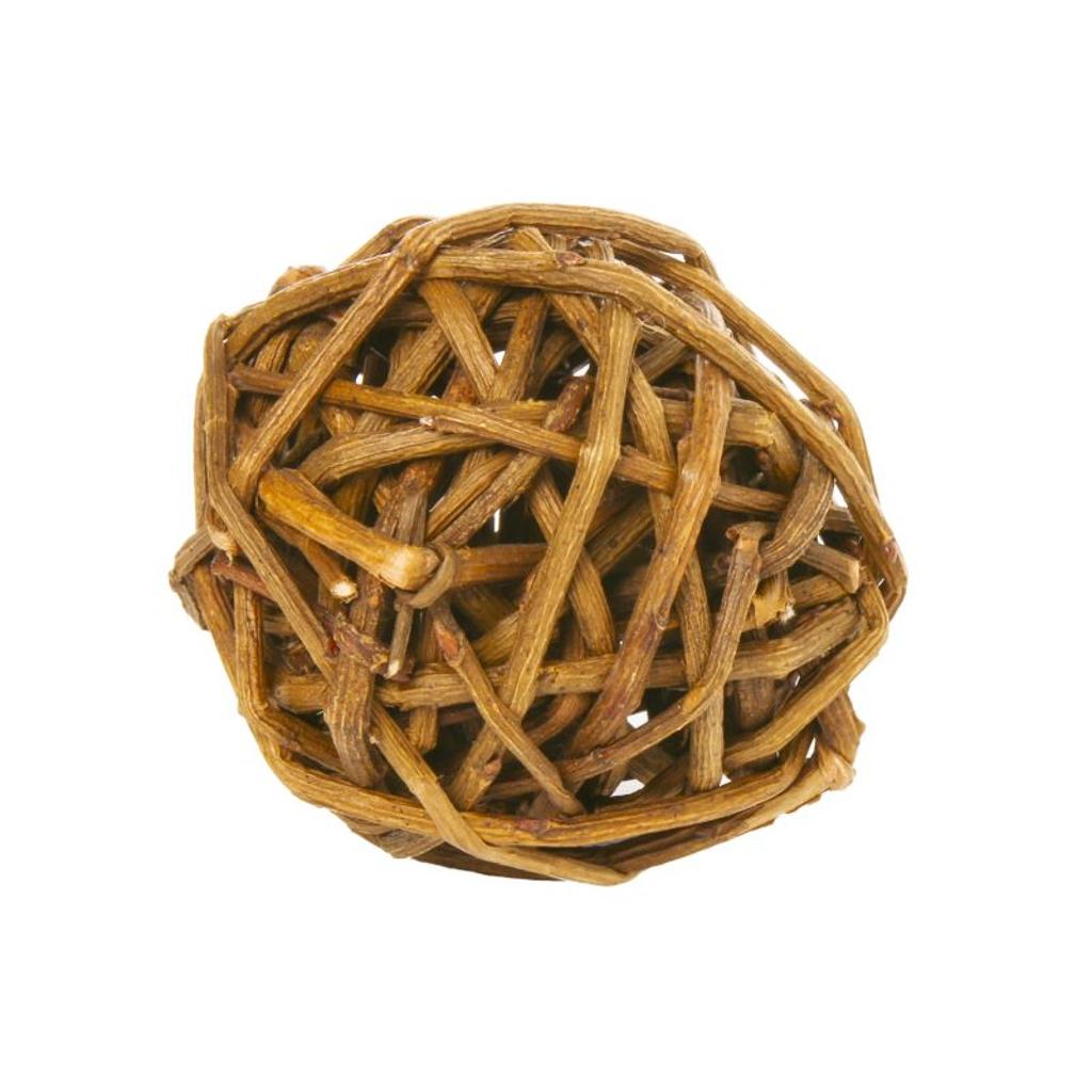 rico-s-futterkiste-weidenkugel-5-cm-vogelspielzeug-natur image 3