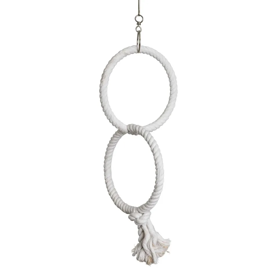 rico-s-futterkiste-doppelring-schaukel-baumwolle-2x-14-cm image 1