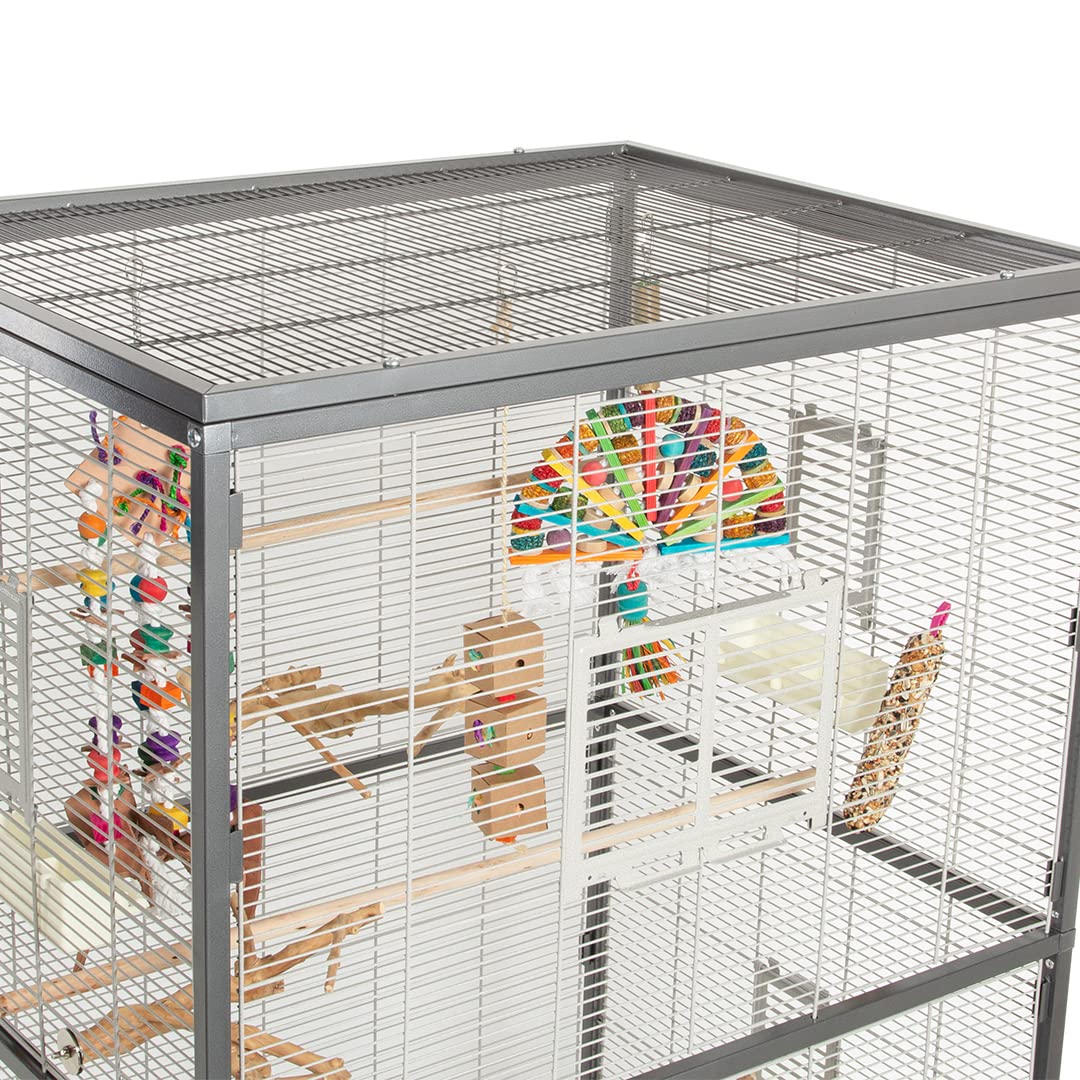montana-casa-90-vogelvoliere-91x71x160-cm-mit-plexiglas image 4