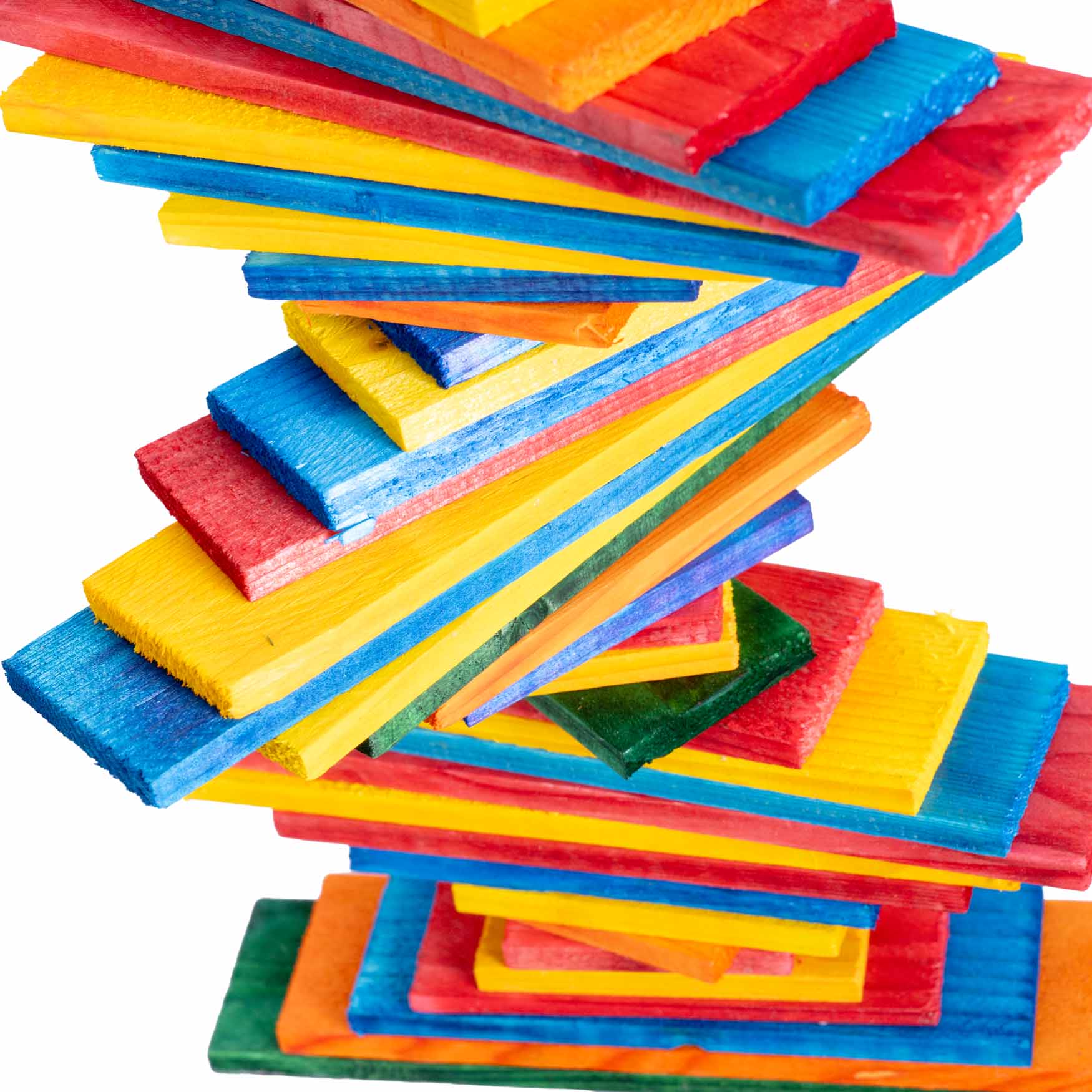 rico-s-futterkiste-turm-pharaon-holzspielzeug-papageienspielzeug-40cm image 2