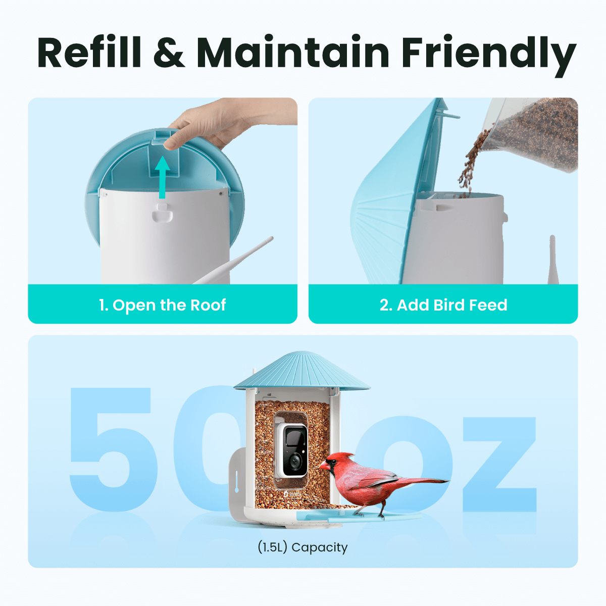 birdfy-feeder-standard-kit-futterstation-mit-kamera-solar-2k image 8