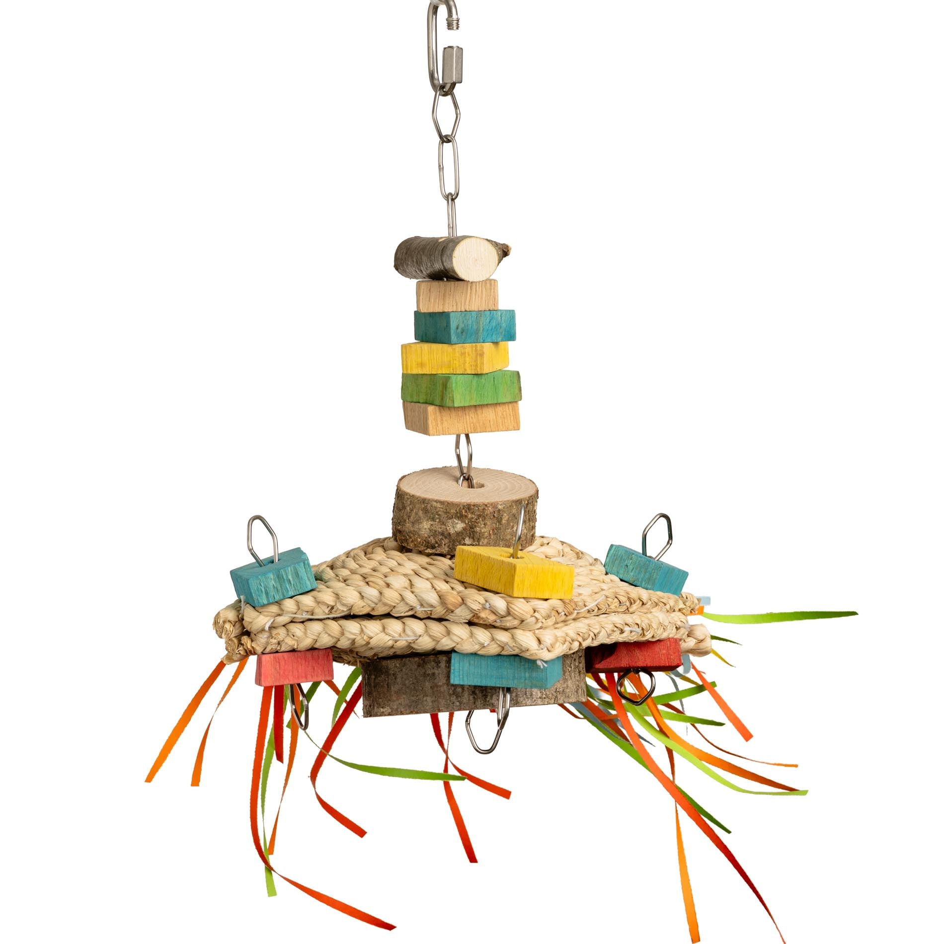 rico-s-futterkiste-stroh-sandwich-papageienspielzeug-stroh-25-cm image 1