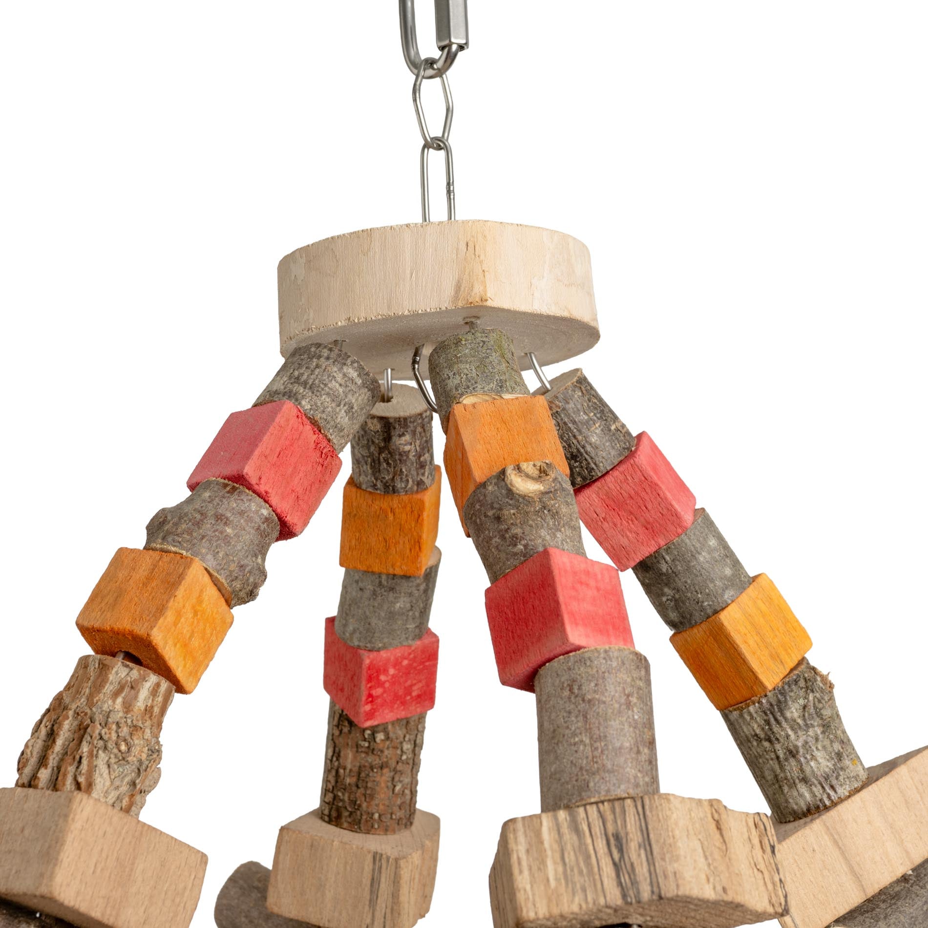 rico-s-futterkiste-watchtower-klettertempel-vogelspielzeug-70-cm image 4