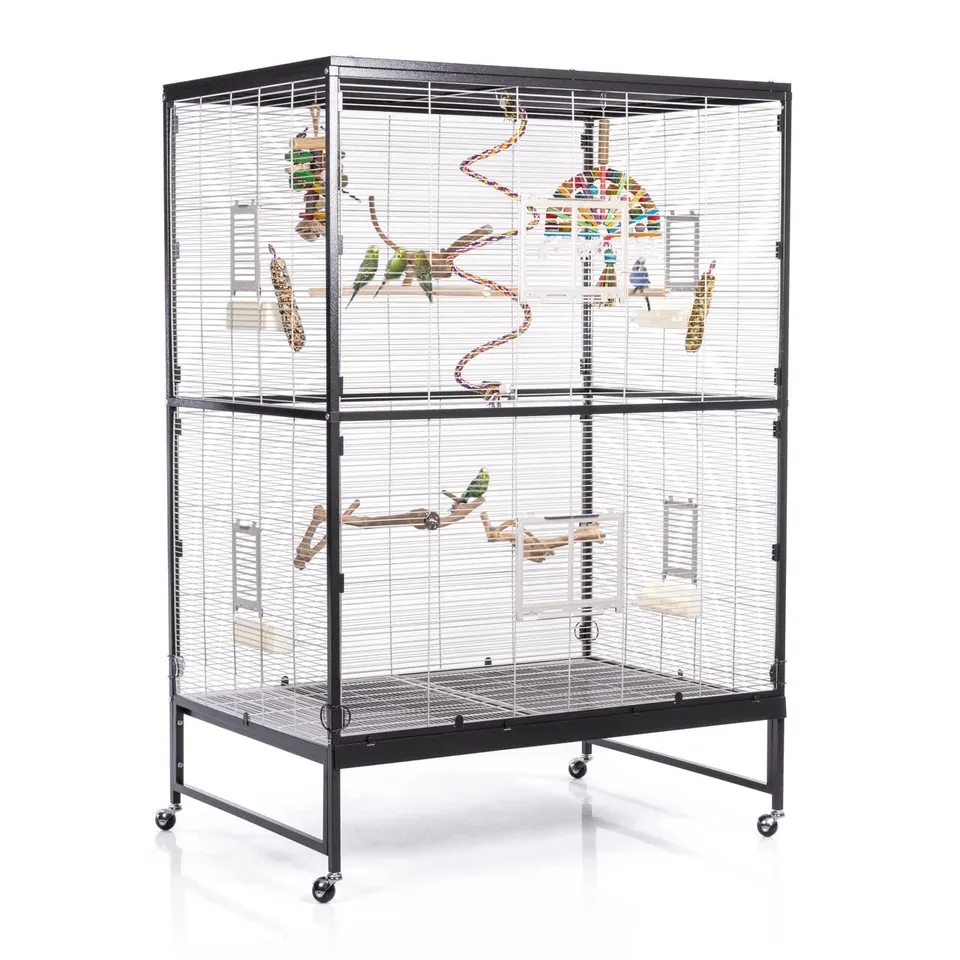 montana-cages-casa-120-vogelvoliere-xxl-antik-platinum image 1