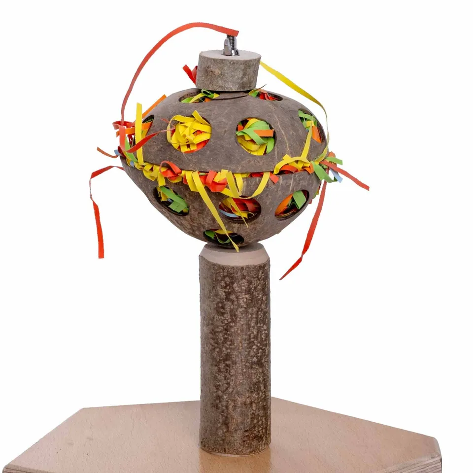 rico-s-futterkiste-futtersuche-nuss-vario-papageienspielzeug image 1