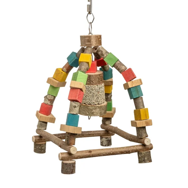 rico-s-futterkiste-play-cage-spieltempel-sittiche-knabberholz image 1