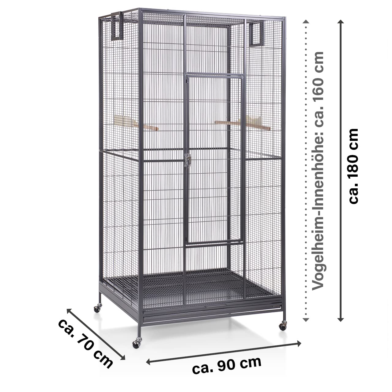 montana-cages-sydney-i-voliere-vogelk-fig-90x70x180-cm-f-r-sittiche image 2