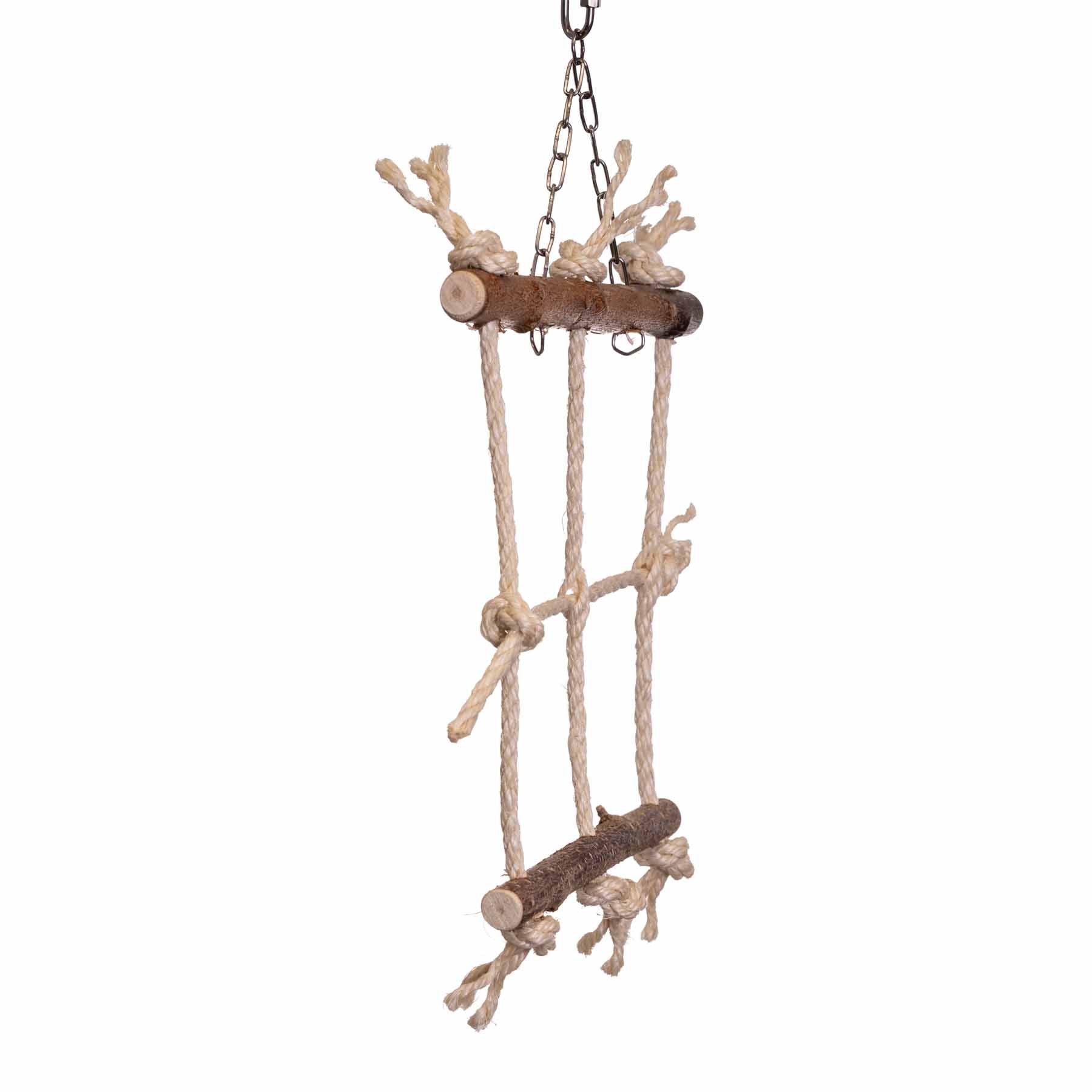 kletter-und-schaukelquadrat-sittichspielzeug-sisal-holz-20-cm image 2