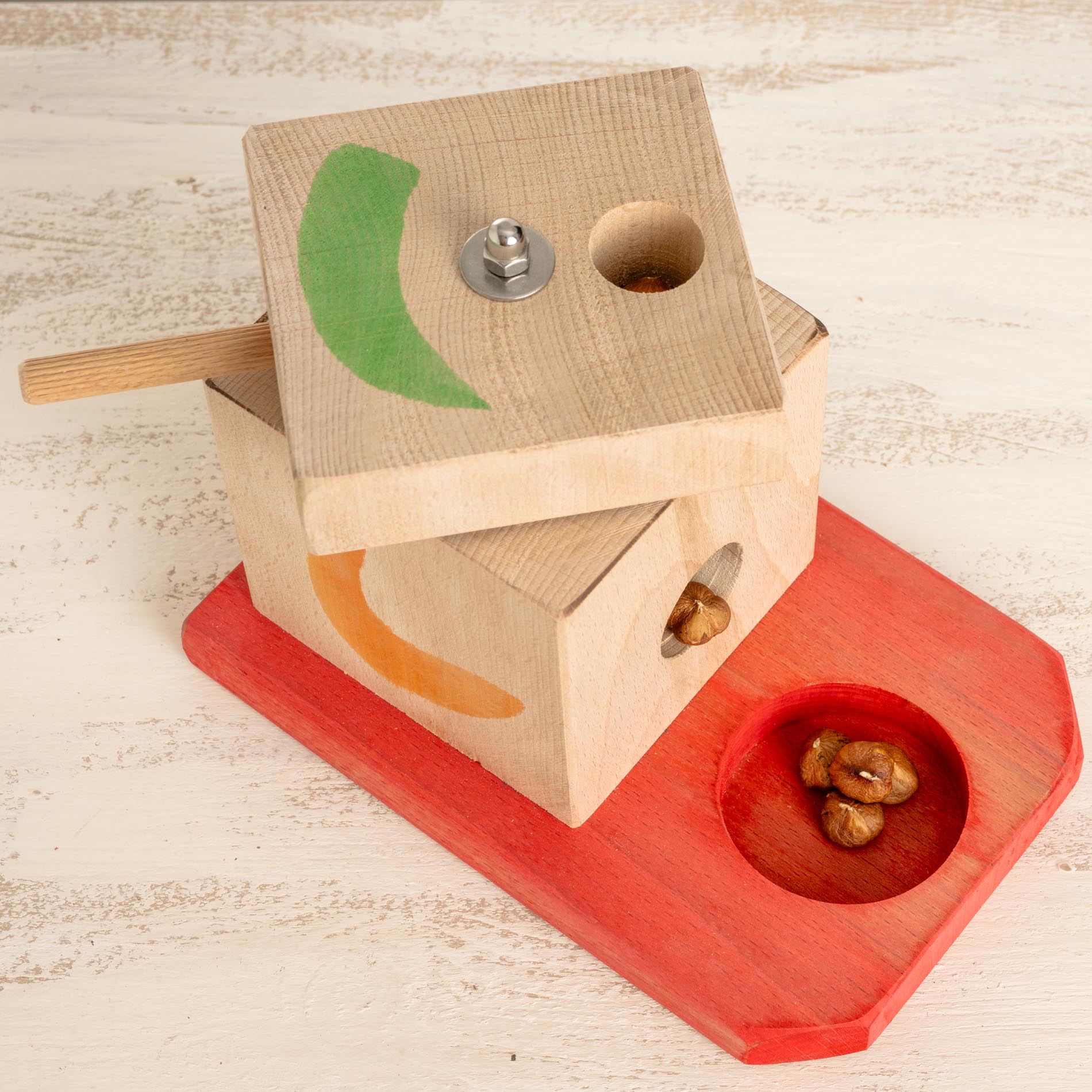 rico-s-futterkiste-wende-w-rfel-intelligenzspielzeug-papagei-holz image 2