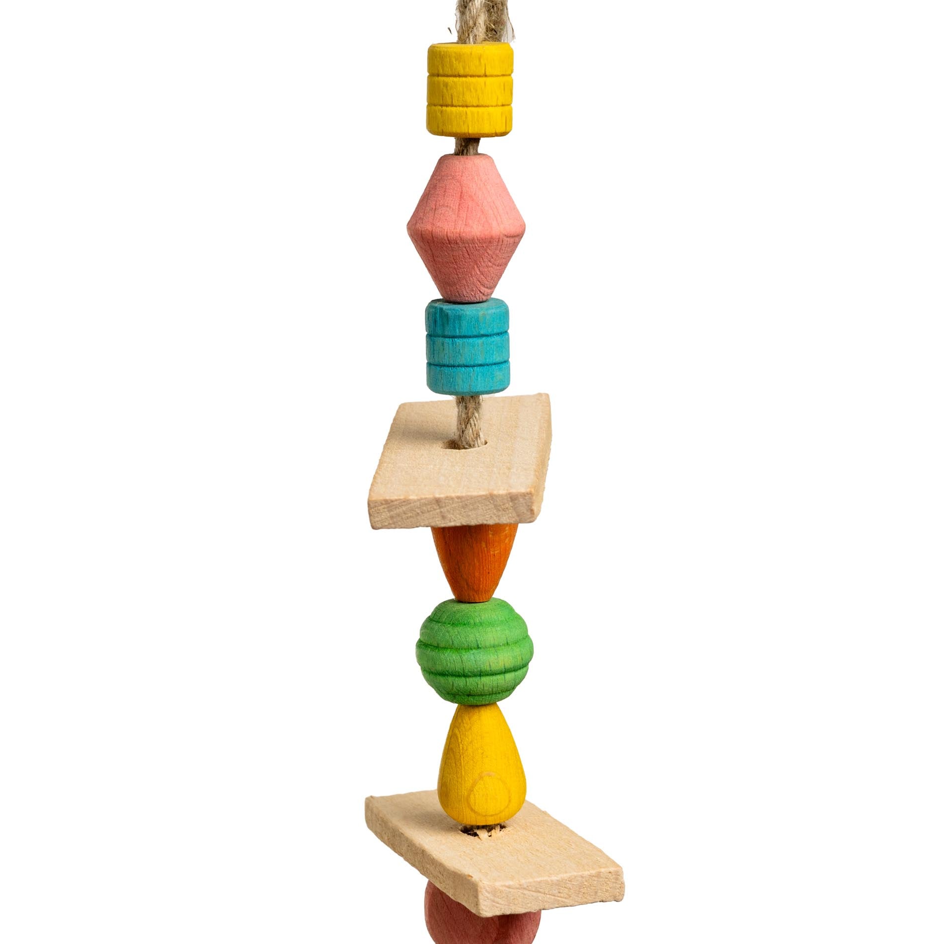 rico-s-futterkiste-hanfseil-sittichspielzeug-perlen-23-cm image 2