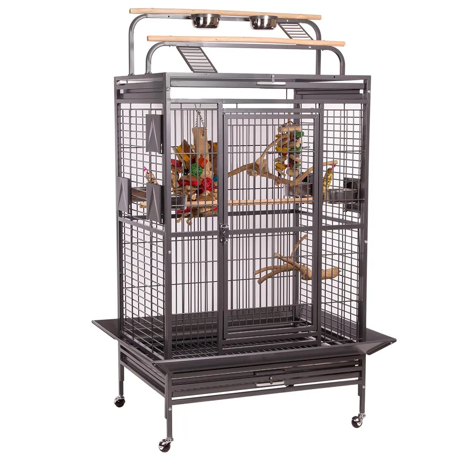 montana-cages-hacienda-play-antik-papageienk-fig-mit-freisitz image 1