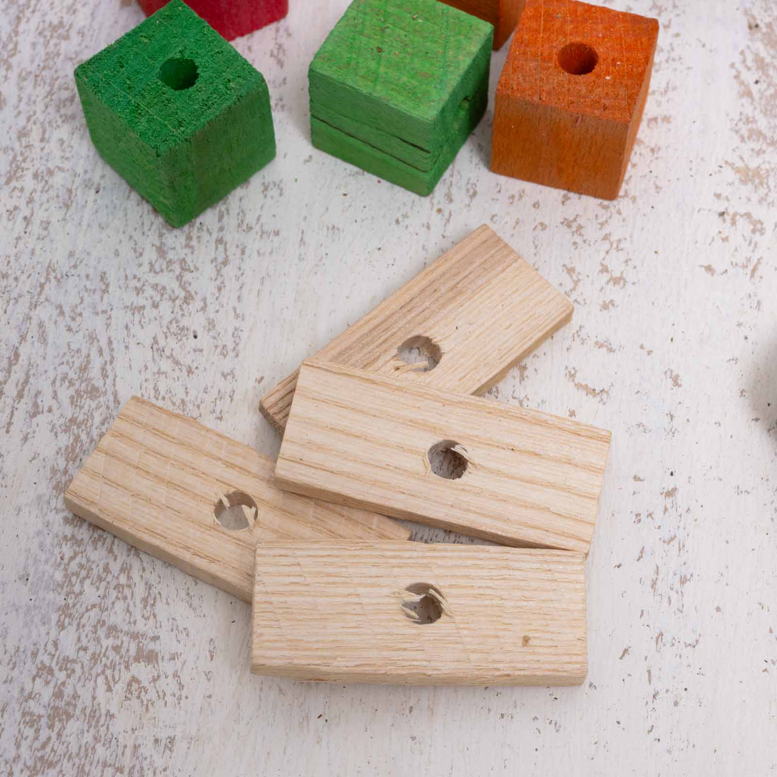 rico-s-futterkiste-mini-bastelset-sittichspielzeug-30-teile-holz image 3