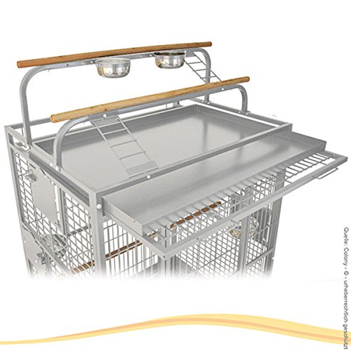 montana-cages-castell-play-papageienk-fig-platinum-mit-spielplatz image 3