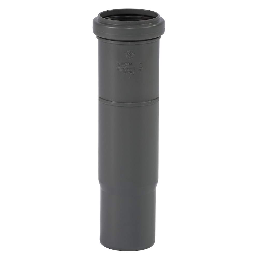 klasebo-ht-rohr-dn-50-bogen-15-grad-abflussrohr-pp-grau image 4
