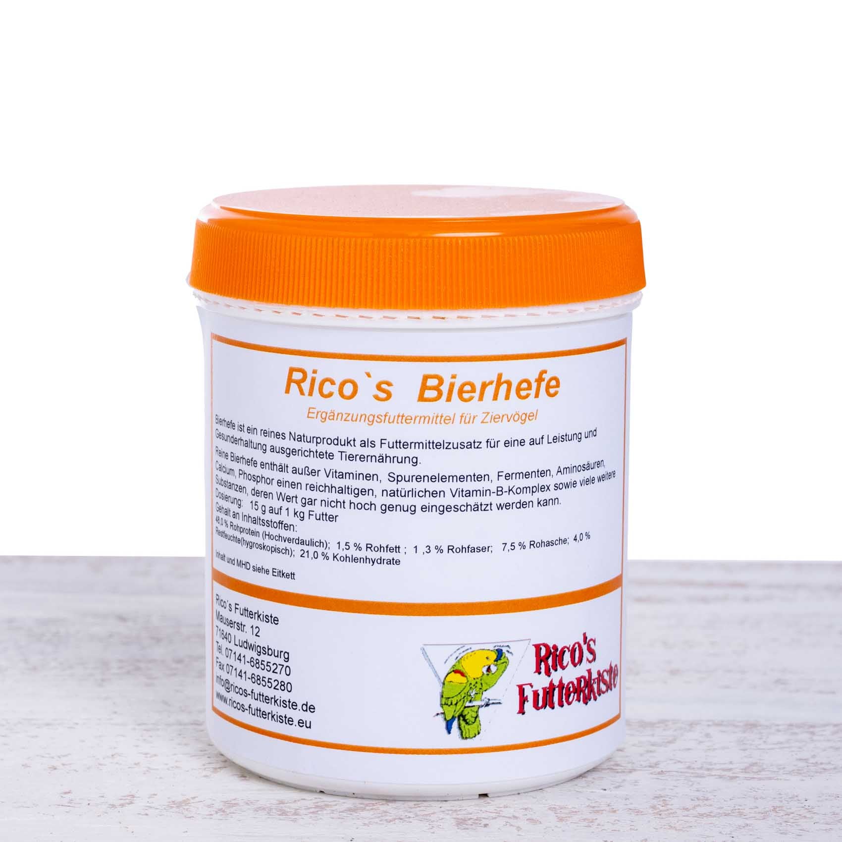 rico-s-bierhefe-futtermittelzusatz-150-g-mit-vitamin-b-komplex image 1