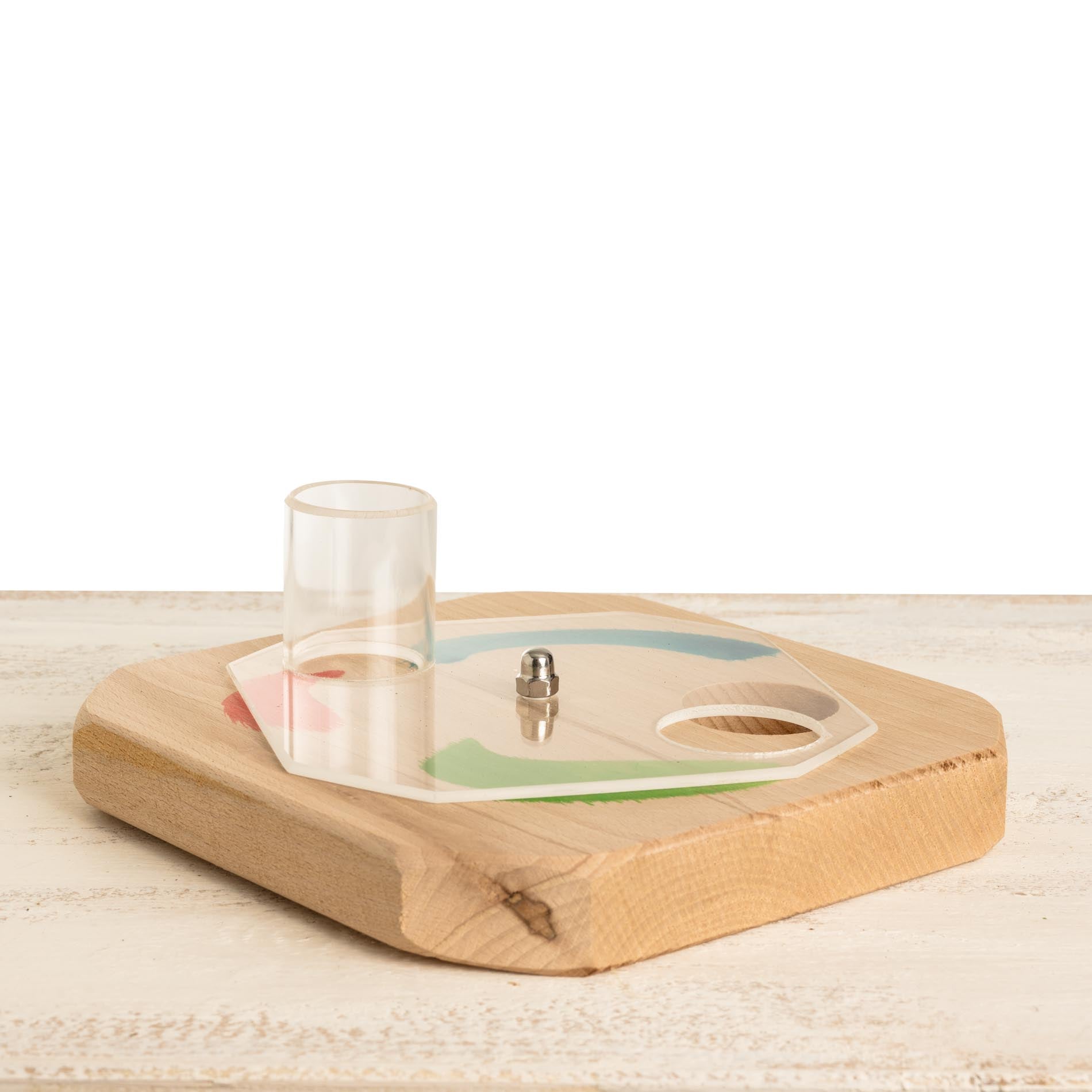rico-s-futterkiste-kreiselspiel-intelligenzspielzeug-papagei-holz-20-cm image 2