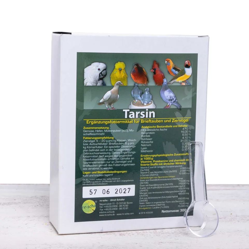 rico-s-futterkiste-tarsin-erg-nzungsfutter-300-g-darmflora image 1